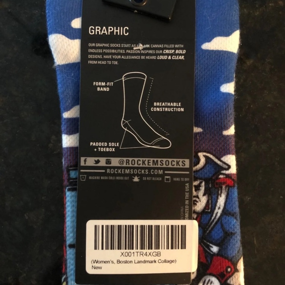 Boston socks - Picture 3 of 4